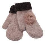 FAUX FUR-LINED MITTENS - B ANN'S BOUTIQUE