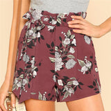 FAYE’S FLORAL BOUQUET SHORTS - B ANN'S BOUTIQUE