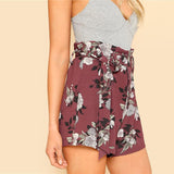 FAYE’S FLORAL BOUQUET SHORTS - B ANN'S BOUTIQUE