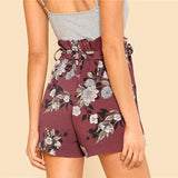 FAYE’S FLORAL BOUQUET SHORTS - B ANN'S BOUTIQUE