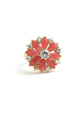 FLORAL BLING RING