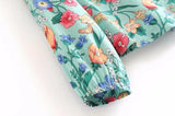 FLORAL BOHO BLOUSE - B ANN'S BOUTIQUE