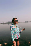 FLORAL BOHO BLOUSE - B ANN'S BOUTIQUE
