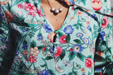 FLORAL BOHO BLOUSE - B ANN'S BOUTIQUE