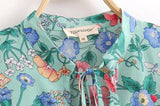 FLORAL BOHO BLOUSE - B ANN'S BOUTIQUE