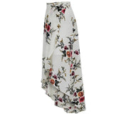 FLORAL BOHO HIGH WAIST MAXI SKIRT - B ANN'S BOUTIQUE