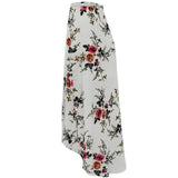 FLORAL BOHO HIGH WAIST MAXI SKIRT - B ANN'S BOUTIQUE