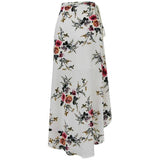 FLORAL BOHO HIGH WAIST MAXI SKIRT - B ANN'S BOUTIQUE