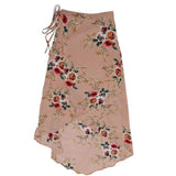 FLORAL BOHO HIGH WAIST MAXI SKIRT - B ANN'S BOUTIQUE