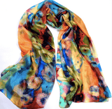 FLORAL BOUQUET SCARF - B ANN'S BOUTIQUE