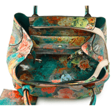 FLORAL BOUQUET TOTE & MATCHING CLUTCH - B ANN'S BOUTIQUE