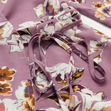 FLORAL BOUQUET WRAP (IT UP) DRESS - B ANN'S BOUTIQUE