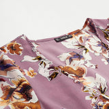 FLORAL BOUQUET WRAP (IT UP) DRESS - B ANN'S BOUTIQUE