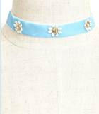 FLORAL CHOKER - B ANN'S BOUTIQUE