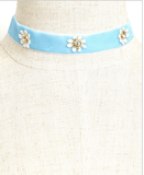 FLORAL CHOKER - B ANN'S BOUTIQUE