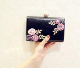 FLORAL EVENING CLUTCH - B ANN'S BOUTIQUE