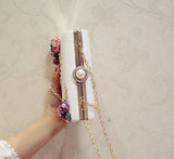 FLORAL EVENING CLUTCH - B ANN'S BOUTIQUE
