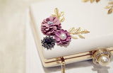 FLORAL EVENING CLUTCH - B ANN'S BOUTIQUE