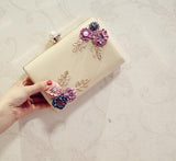 FLORAL EVENING CLUTCH - B ANN'S BOUTIQUE