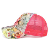 FLORAL MESH PARTY CAP - B ANN'S BOUTIQUE