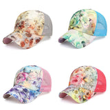 FLORAL MESH PARTY CAP - B ANN'S BOUTIQUE