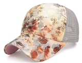 FLORAL MESH PARTY CAP - B ANN'S BOUTIQUE