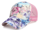 FLORAL MESH PARTY CAP - B ANN'S BOUTIQUE