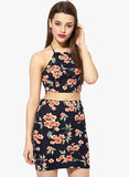 FLORAL ON THE VINE TWO PIECE SKIRT SET - B ANN'S BOUTIQUE