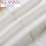 FLORAL WHITE… OH SO RIGHT JUMPSUIT - B ANN'S BOUTIQUE