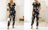 FLORAL WRAP-IT-UP JUMPSUIT - B ANN'S BOUTIQUE