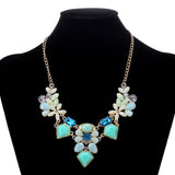 FLOWER POWER CHUNKY NECKLACE - B ANN'S BOUTIQUE