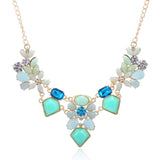 FLOWER POWER CHUNKY NECKLACE - B ANN'S BOUTIQUE