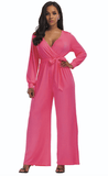 FRONT & CENTER JUMPSUIT - B ANN'S BOUTIQUE