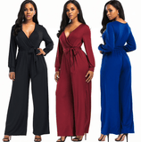 FRONT & CENTER JUMPSUIT - B ANN'S BOUTIQUE