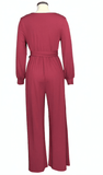 FRONT & CENTER JUMPSUIT - B ANN'S BOUTIQUE