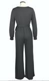 FRONT & CENTER JUMPSUIT - B ANN'S BOUTIQUE