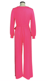 FRONT & CENTER JUMPSUIT - B ANN'S BOUTIQUE
