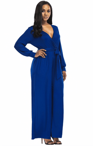 FRONT & CENTER JUMPSUIT - B ANN'S BOUTIQUE