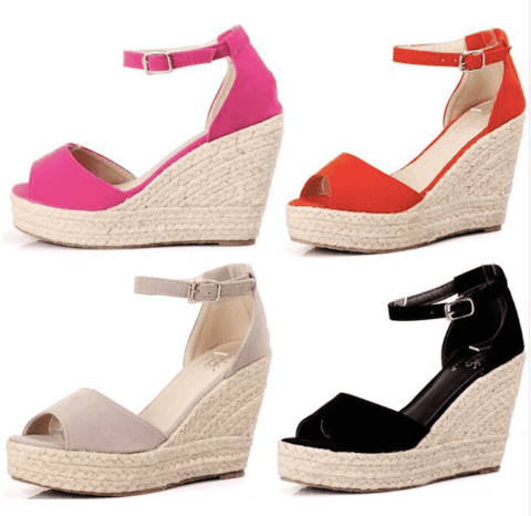 FUN WITH COLORS WEDGES - B ANN'S BOUTIQUE