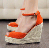 FUN WITH COLORS WEDGES - B ANN'S BOUTIQUE
