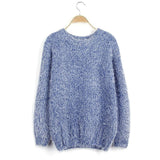 FUZZY PULLOVER SWEATER - B ANN'S BOUTIQUE