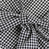 GINGHAM RUFFLED BOW SHORTS SET - B ANN'S BOUTIQUE