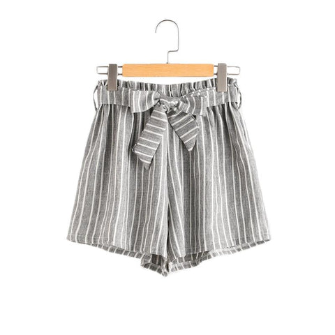 GRAY SKIES AHEAD SHORTS - B ANN'S BOUTIQUE