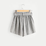 GRAY SKIES AHEAD SHORTS - B ANN'S BOUTIQUE