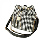 HALLIE’S HOUNDSTOOTH TOTE - B ANN'S BOUTIQUE