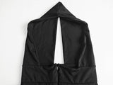 HALTER STYLE BACKLESS BODY CON DRESS - B ANN'S BOUTIQUE