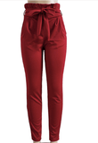 HAREM NIGHTS TIE FRONT PANTS - B ANN'S BOUTIQUE