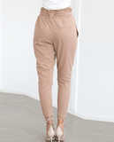 HAREM NIGHTS TIE FRONT PANTS - B ANN'S BOUTIQUE