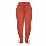 HAREM PANTS WITH TIE-UP ANKLE - B ANN'S BOUTIQUE