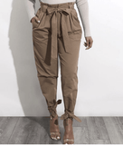 HAREM PANTS WITH TIE-UP ANKLE - B ANN'S BOUTIQUE